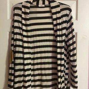 Striped cardigan